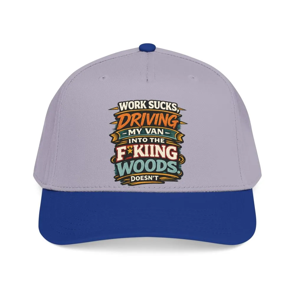 Baseball Cap - "Work Sucks" Design F**K-Line