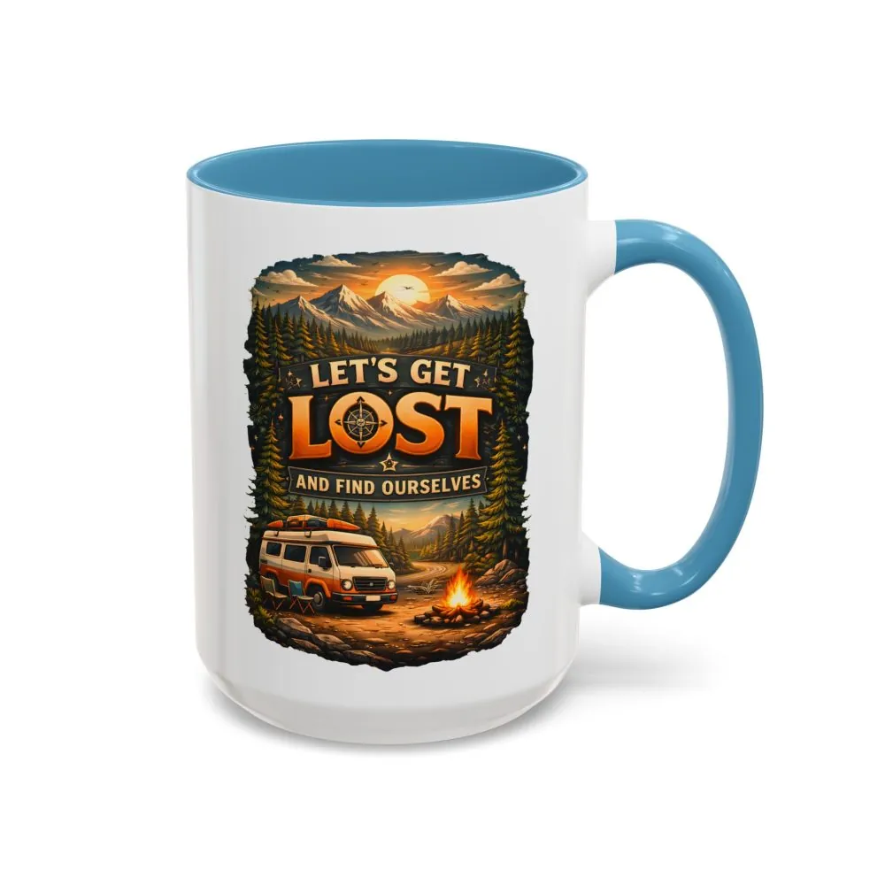 13362003434087952956_2048.jpeg Accent Coffee Mug (11, 15oz) — "Let´s Get Lost And Find Ourselfs" Design Scenic-Line