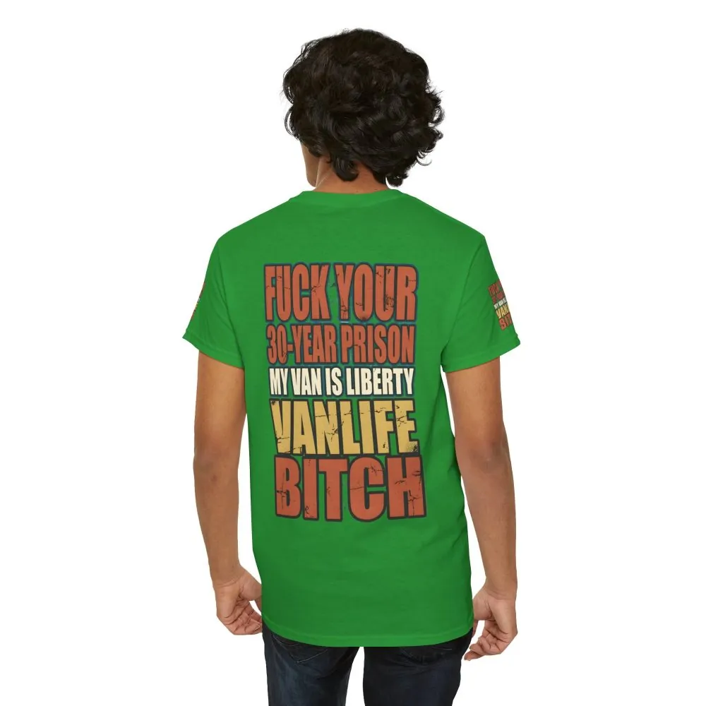 Unisex Heavy Cotton Tee — "Fuck Your 30 Year" Design F**K-Line