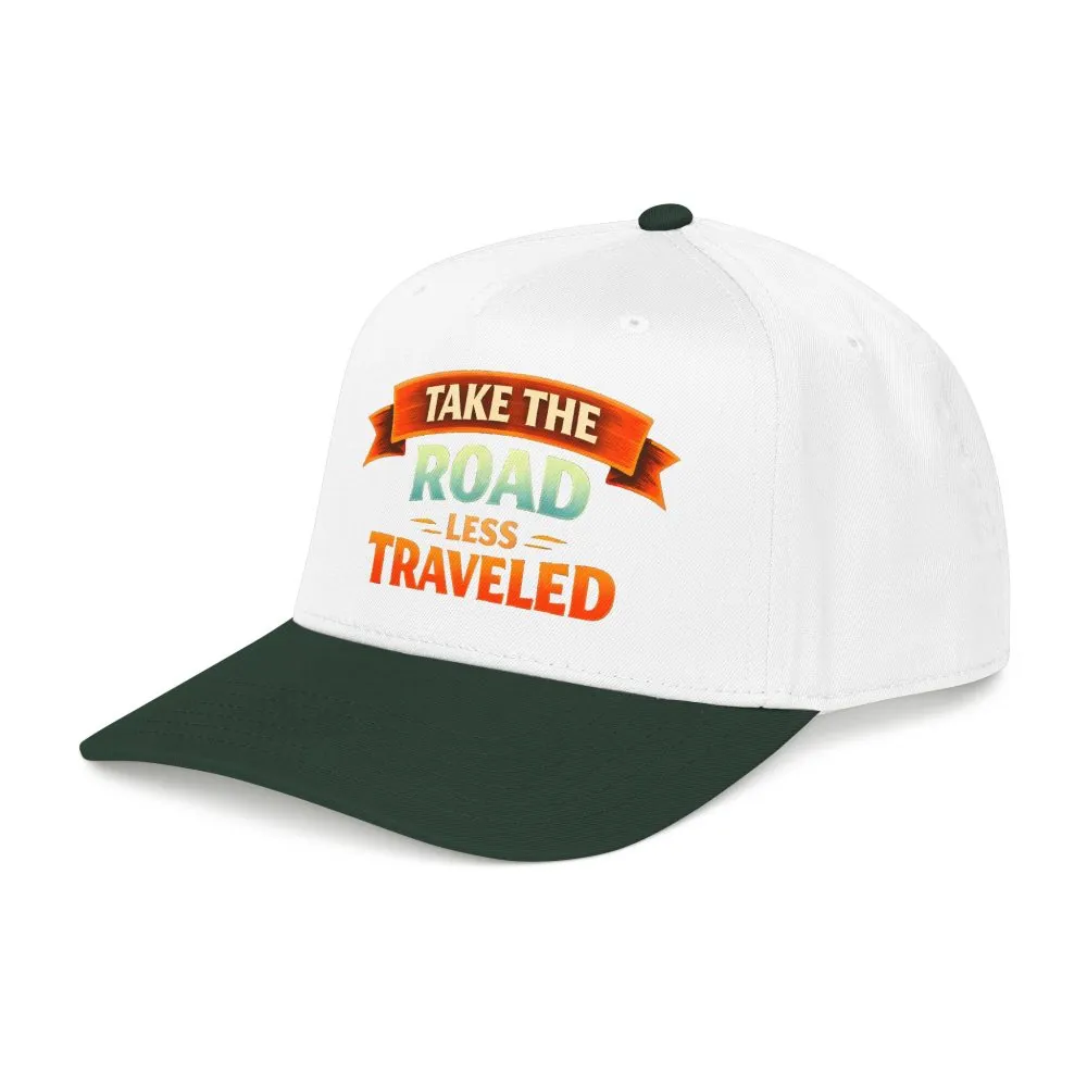 13459252766820810846_2048.jpeg Baseball Cap - "Take The Road Less Traveled" Design Scenic-Line