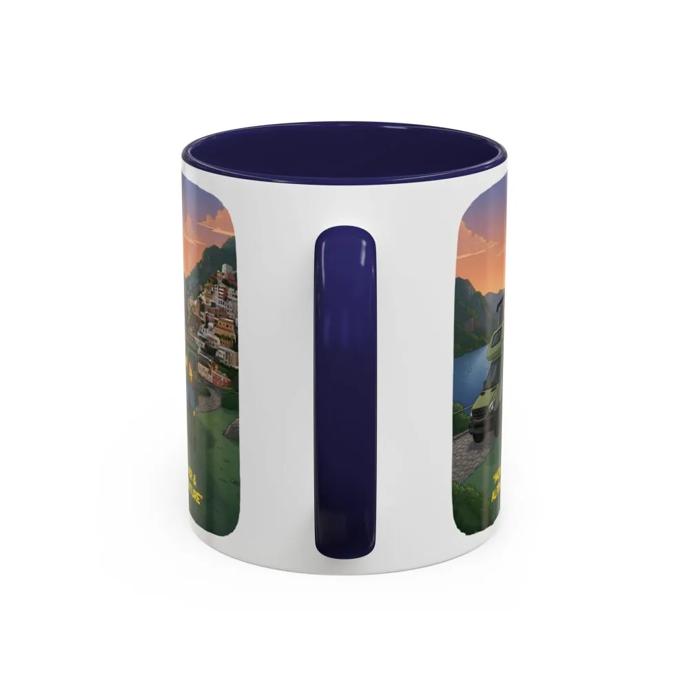 13483640072141515447_2048.jpeg Accent Coffee Mug (11, 15oz) — "Mountain Air And Alpine Adventure"" Design Sitcom-Line