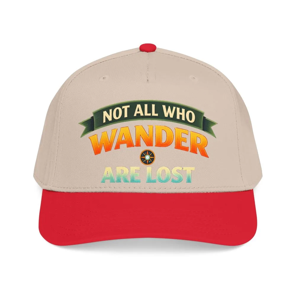 13507417111228738120_2048.jpeg Baseball Cap - "Not All Who Wander Are Lost" Design Scenic-Line