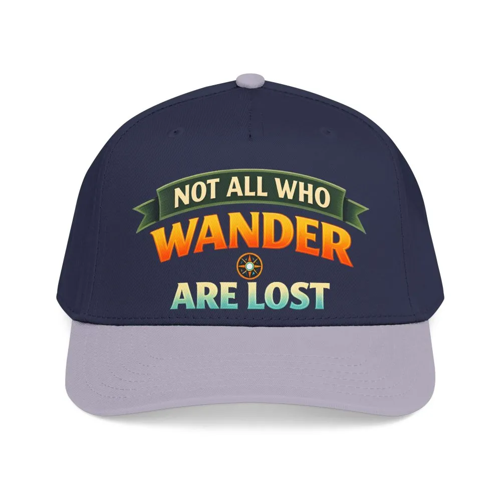 13515506088787816082_2048.jpeg Baseball Cap - "Not All Who Wander Are Lost" Design Scenic-Line