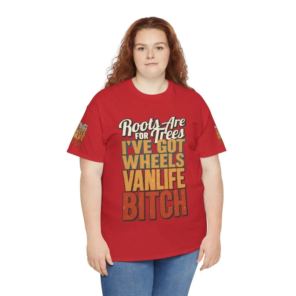 13542700026368865838_2048.jpeg Unisex Heavy Cotton Tee — "Roots Are For Trees" Design F**K-Line