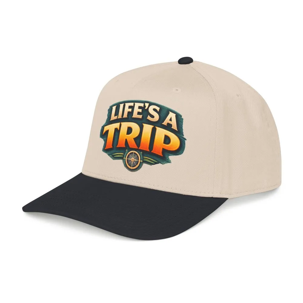 1357366472121336558_2048.jpeg Baseball Cap - "Lifes A Trip" Design Scenic-Line