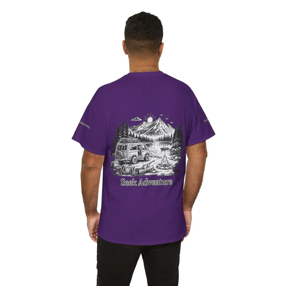 1364211829914520718_2048.jpeg Unisex Heavy Cotton Tee — "Seek Adventure" Design Minimal-Line
