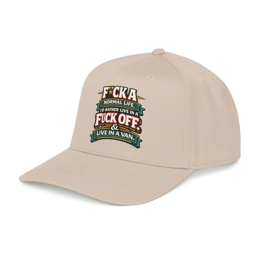 Baseball Cap - "Fuck A Normal Life" Design F**K-Line