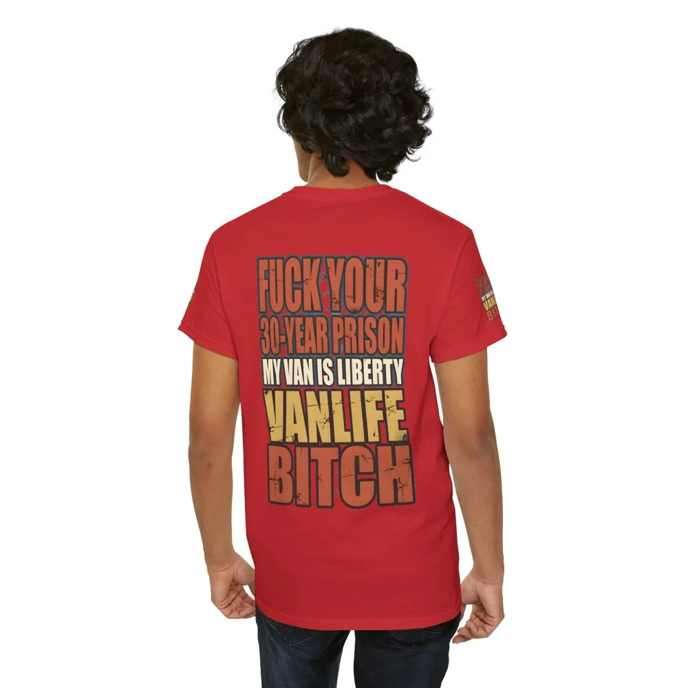 Unisex Heavy Cotton Tee — "Fuck Your 30 Year" Design F**K-Line