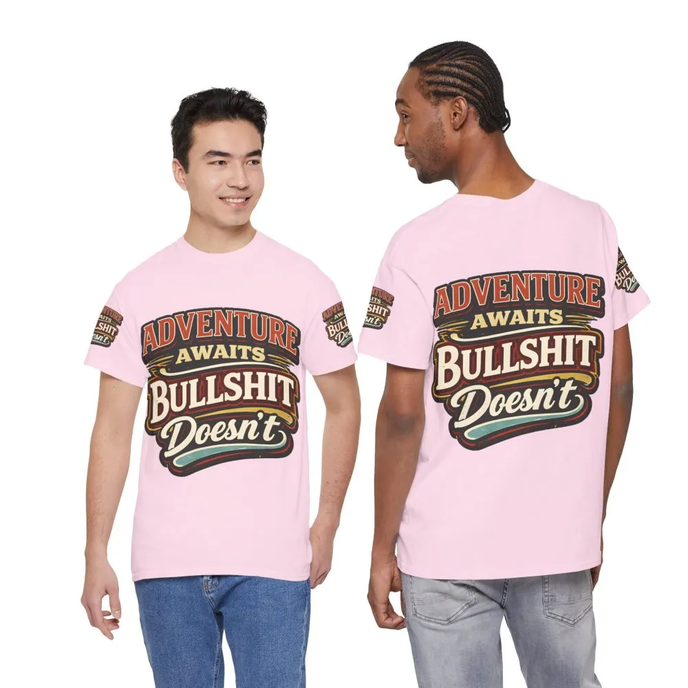 13686130223503051726_2048.jpeg Unisex Heavy Cotton Tee — "Adventure Awaits" Design F**K-Line