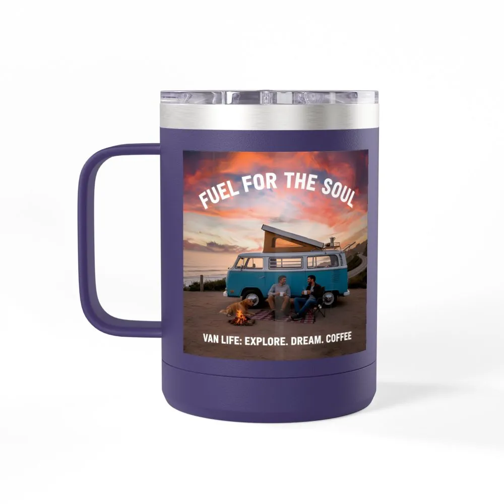 13718347254445713990_2048.jpeg Coffee Mug Tumbler, 15oz — "Fuel for the Soul"