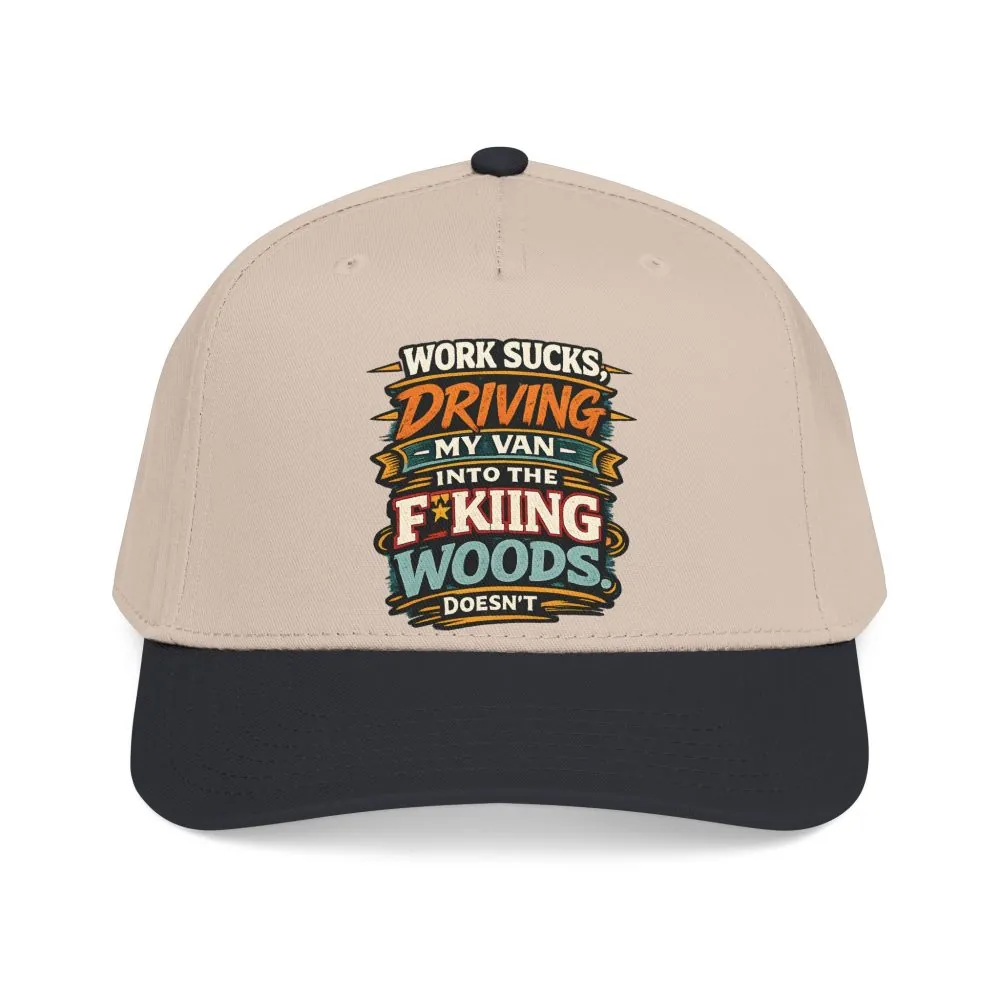 Baseball Cap - "Work Sucks" Design F**K-Line