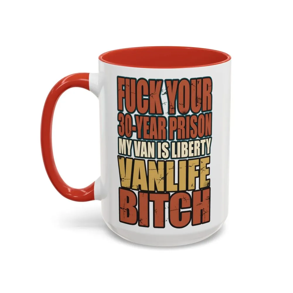 13828387487628027510_2048.jpeg Accent Coffee Mug (11, 15oz) — "Fuck Your 30 Year" Design F**K-Line