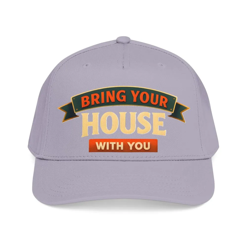 Baseball Cap - "Bring Your House With You" Design Scenic-Line