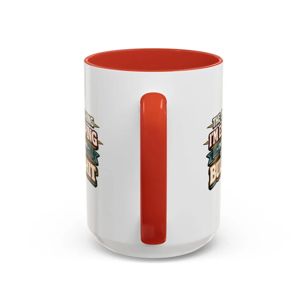 13838368427838208127_2048.jpeg Accent Coffee Mug (11, 15oz) — "The Only Thing I´m Escaping" Design F**K-Line