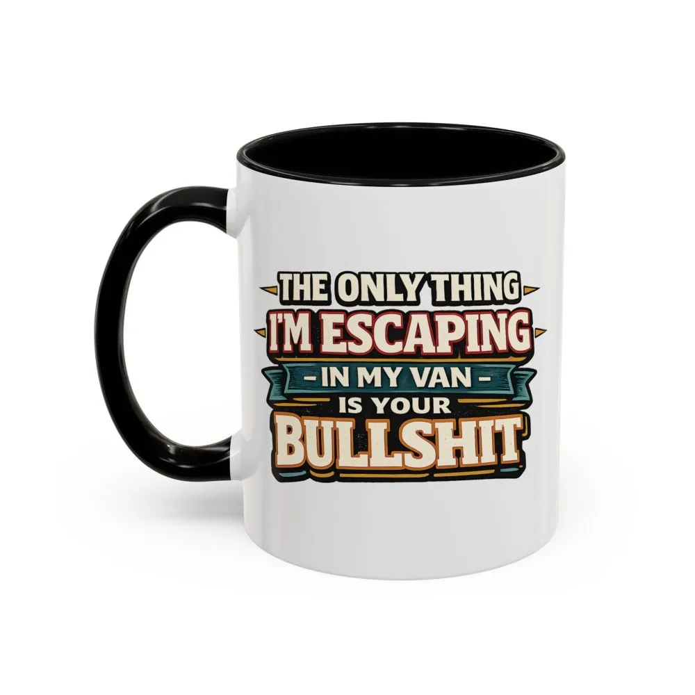 13847579868488397154_2048.jpeg Accent Coffee Mug (11, 15oz) — "The Only Thing I´m Escaping" Design F**K-Line