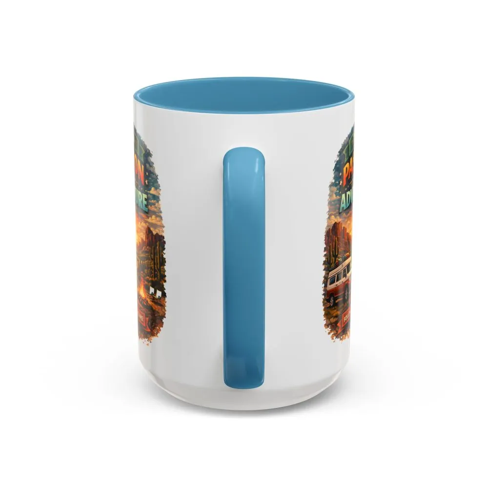 13857649269960050325_2048.jpeg Accent Coffee Mug (11, 15oz) — "Turn Passion Into Adventure" Design Scenic-Line