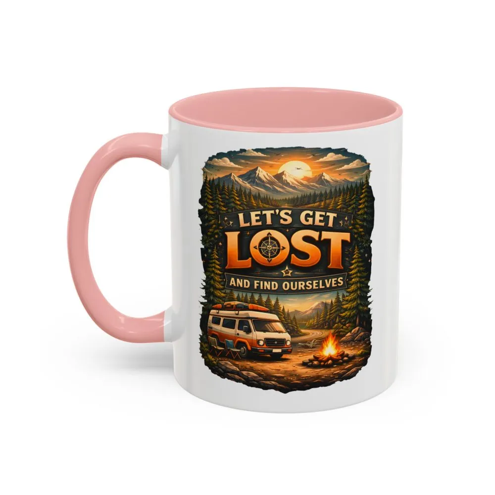 13872972811580865053_2048.jpeg Accent Coffee Mug (11, 15oz) — "Let´s Get Lost And Find Ourselfs" Design Scenic-Line