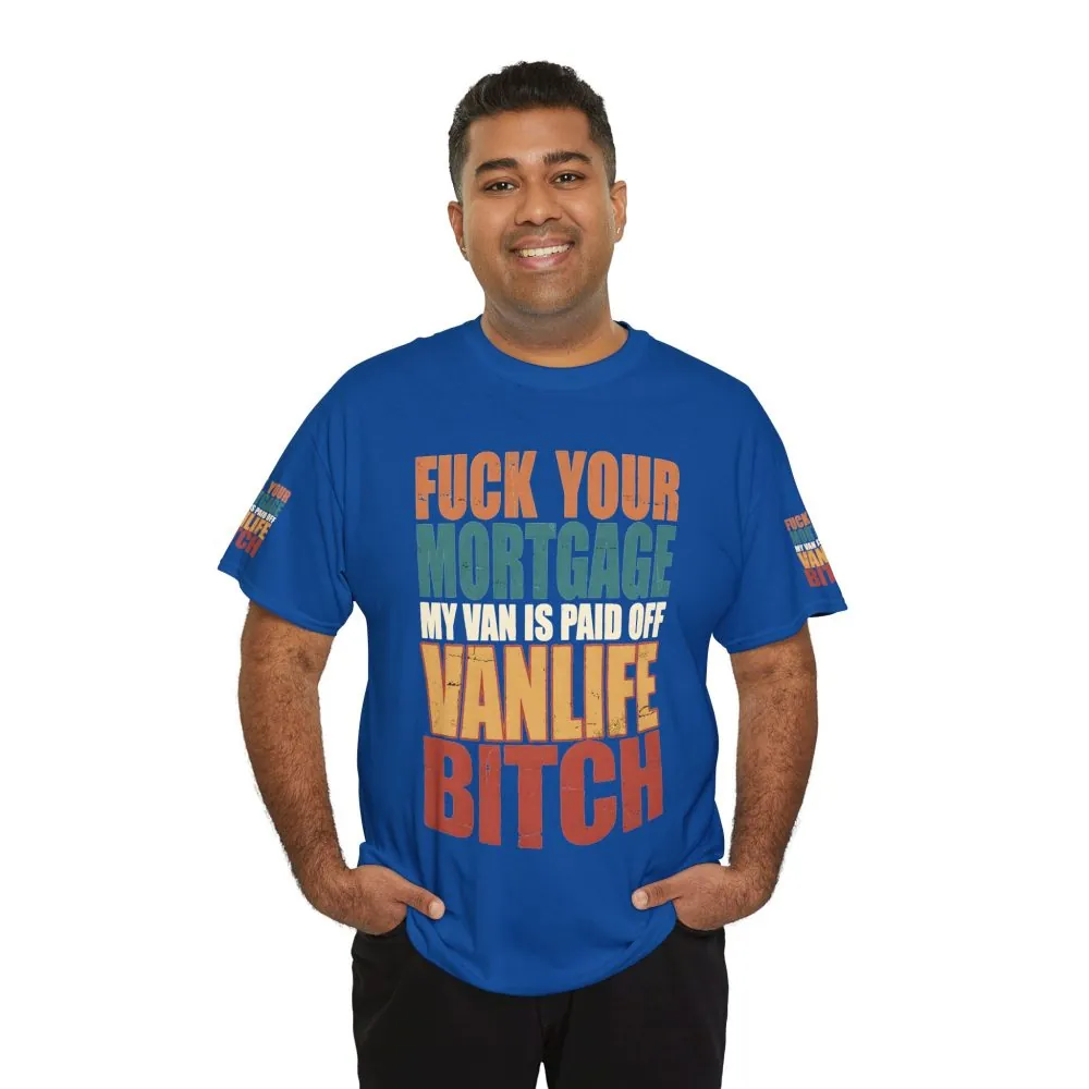 13881407025909455765_2048.jpeg Unisex Heavy Cotton Tee — "Fuck Your Mortgage" Design F**K-Line