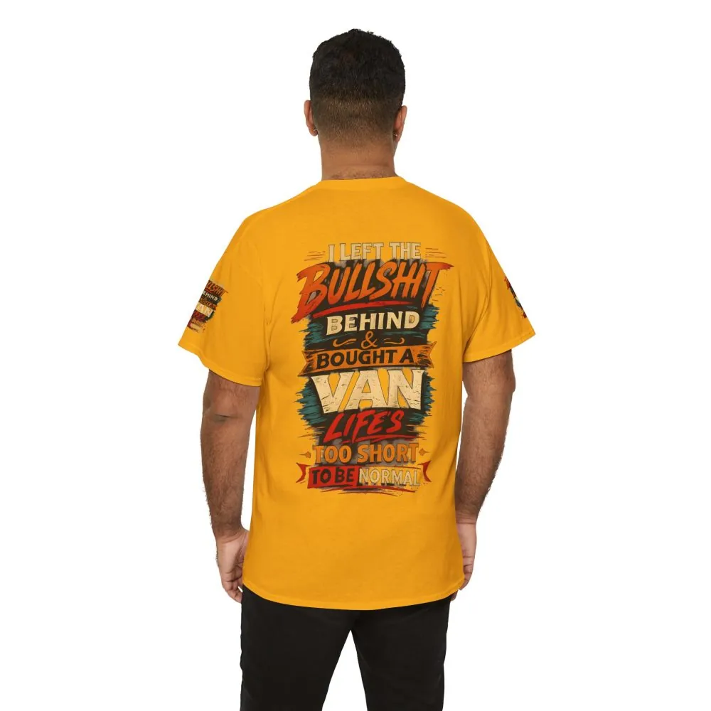 13929123769253873406_2048.jpeg Unisex Heavy Cotton Tee — "I Left The Bullshit" Design F**K-Line