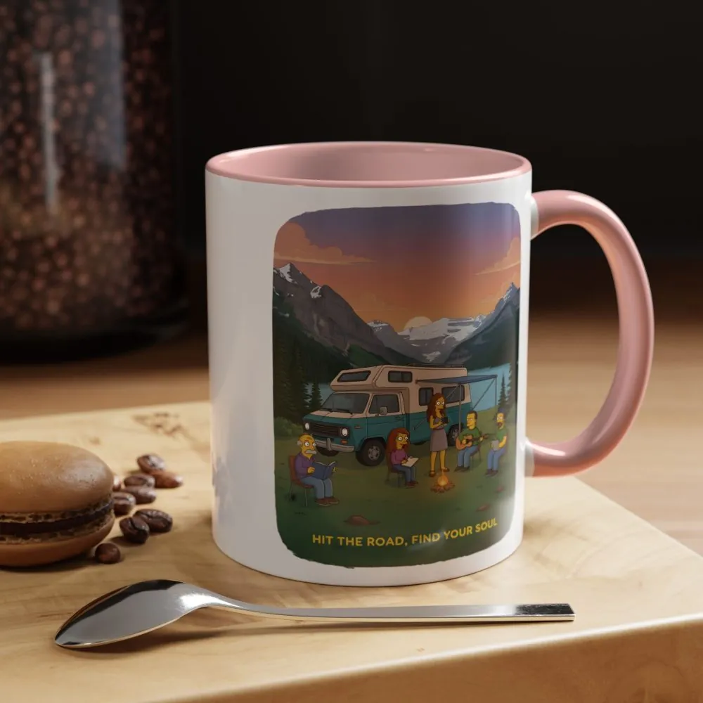 1398412698712922271_2048.jpeg Accent Coffee Mug (11, 15oz) — "Hit The Road-Find Your Soul" Design Sitcom-Line