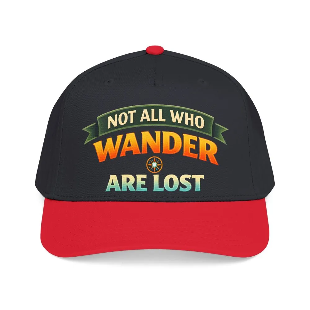 13988855252780061565_2048.jpeg Baseball Cap - "Not All Who Wander Are Lost" Design Scenic-Line