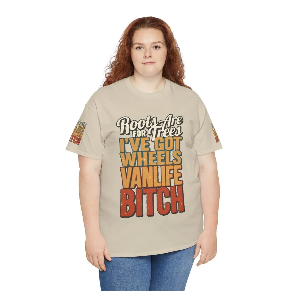 13990915433609715473_2048.jpeg Unisex Heavy Cotton Tee — "Roots Are For Trees" Design F**K-Line