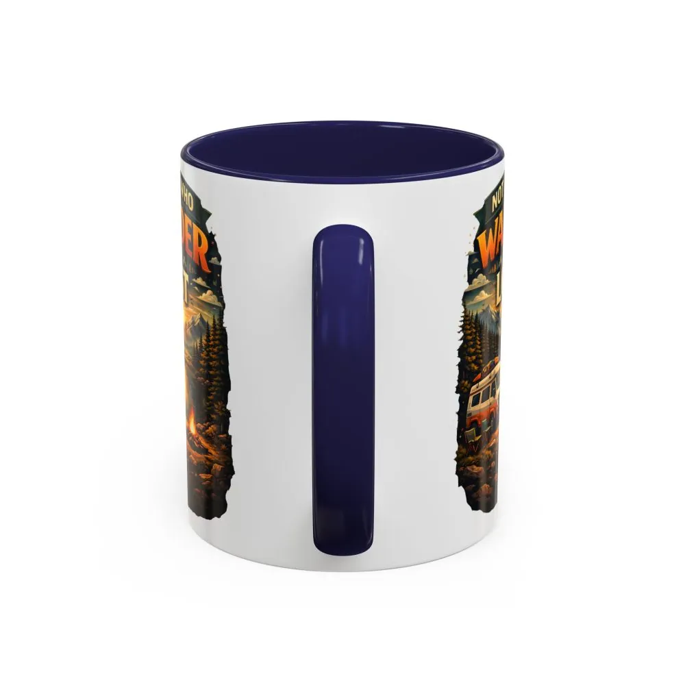 14008434884348887853_2048.jpeg Accent Coffee Mug (11, 15oz) — "Not All Who Wander Are Lost" Design Scenic-Line