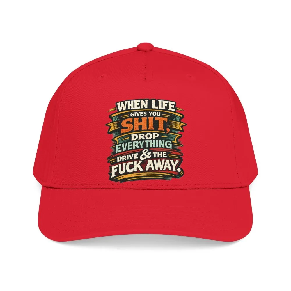 14032925708296349239_2048.jpeg Baseball Cap - "When Live Gives You Shit" Design F**K-Line