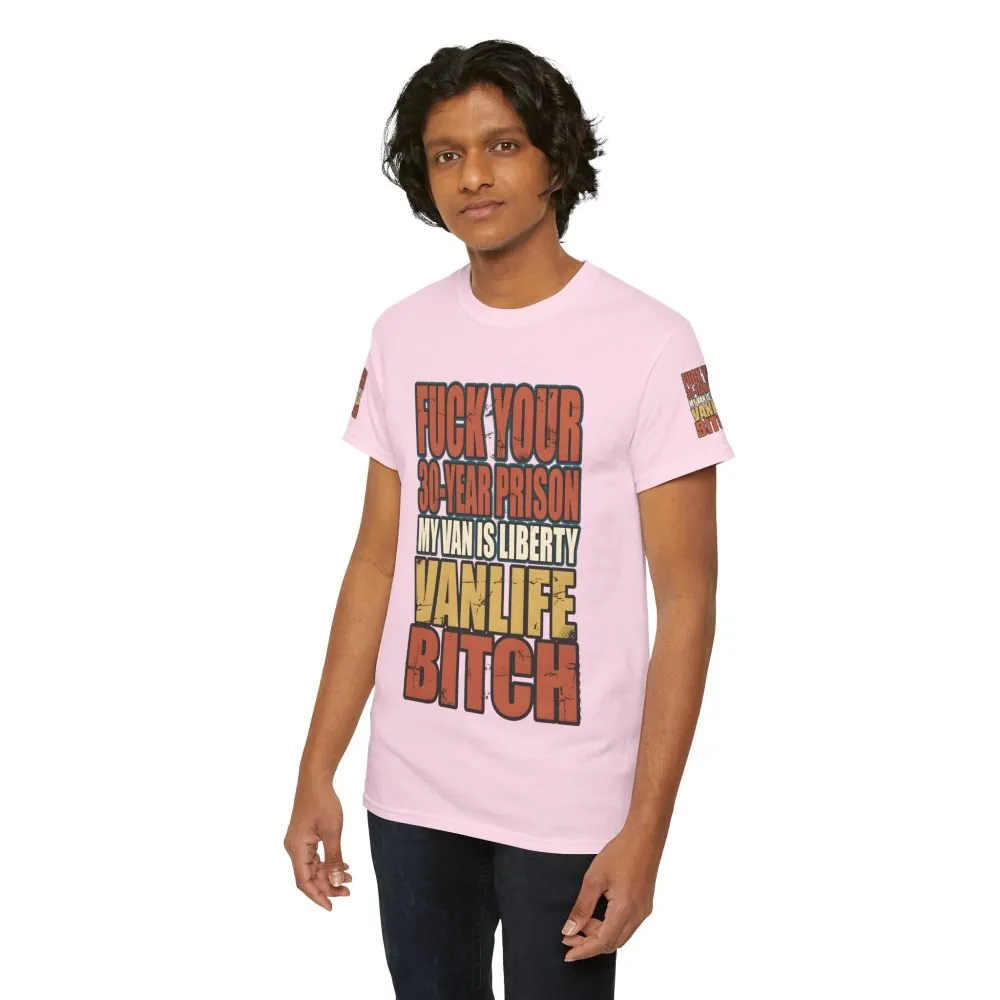 Unisex Heavy Cotton Tee — "Fuck Your 30 Year" Design F**K-Line