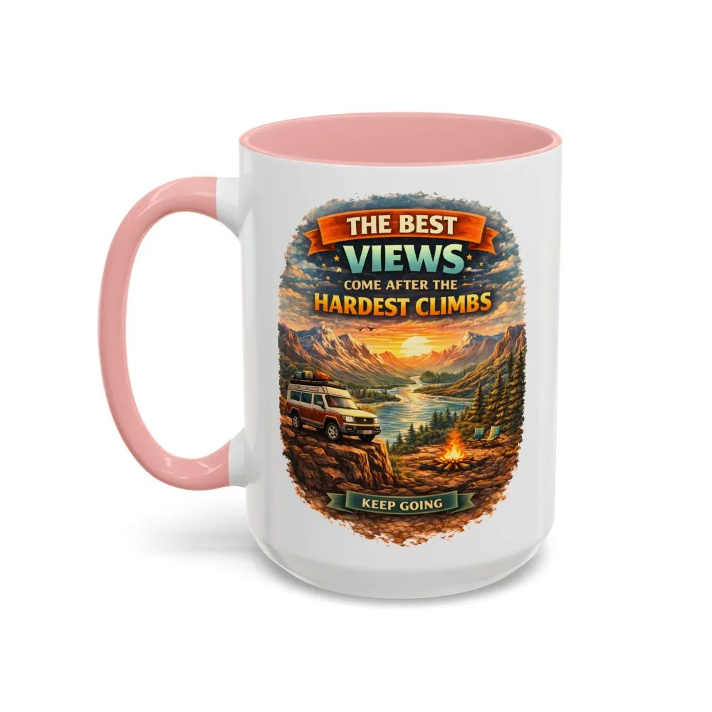 14099347241779121965_2048.jpeg Accent Coffee Mug (11, 15oz) — "The Best Views" Design Scenic-Line