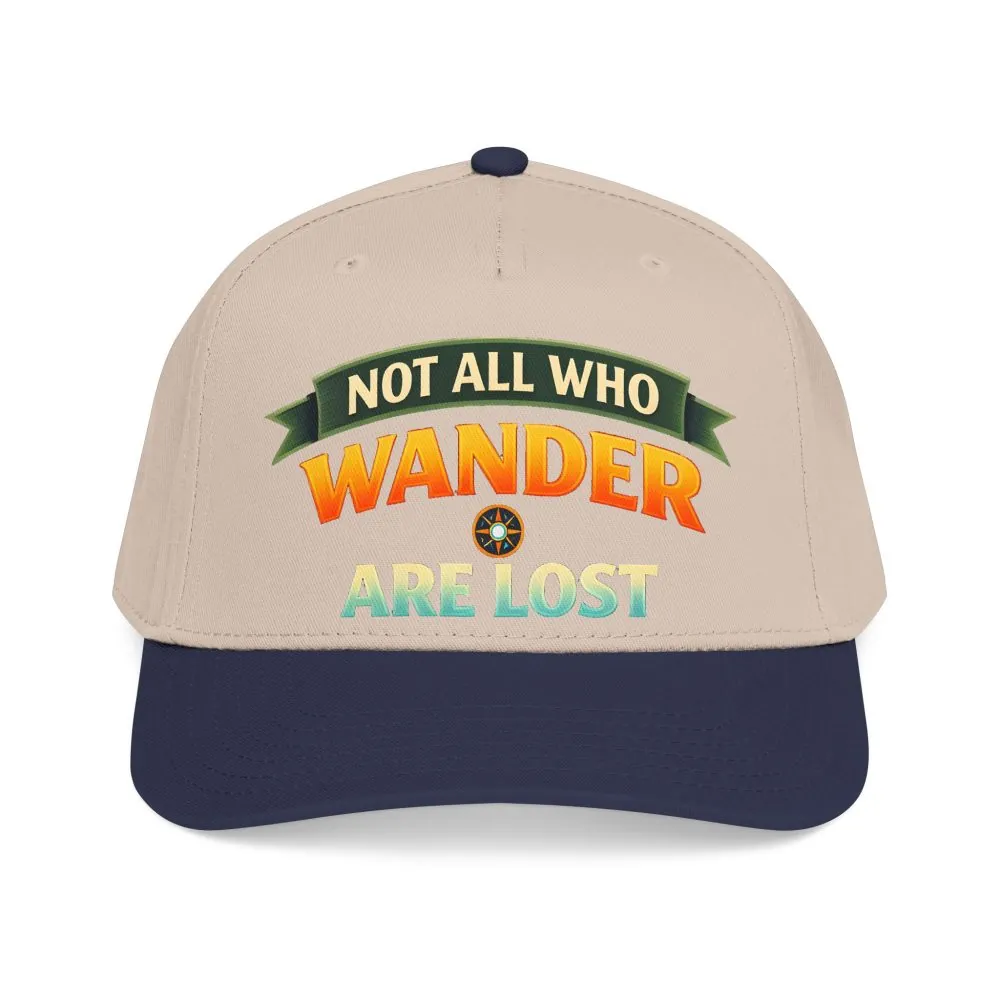 14137236315442994342_2048.jpeg Baseball Cap - "Not All Who Wander Are Lost" Design Scenic-Line
