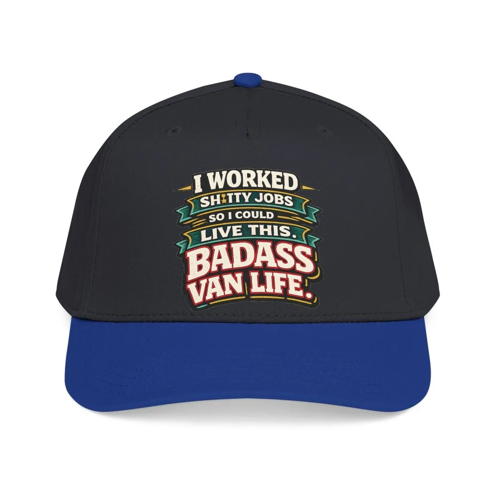 14139013562989225661_2048.jpeg Baseball Cap - "I Worked Shitty Jobs" Design F**K-Line