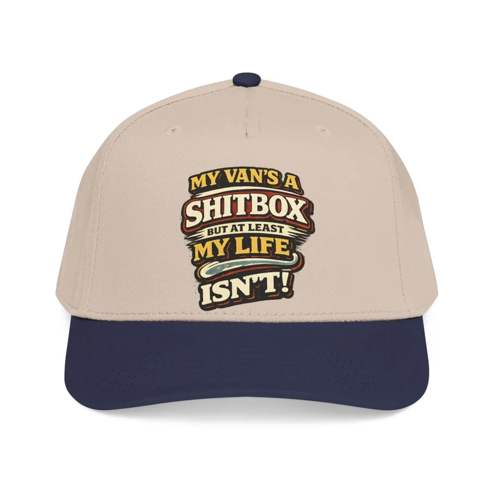 14149406773822185634_2048.jpeg Baseball Cap - "My Van`s A Shitbox" Design F**K-Line