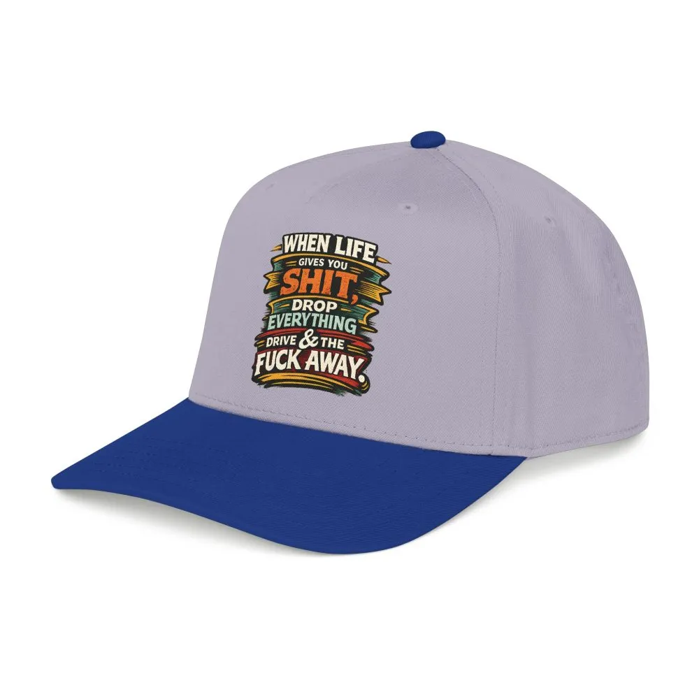 14168020133924776506_2048.jpeg Baseball Cap - "When Live Gives You Shit" Design F**K-Line