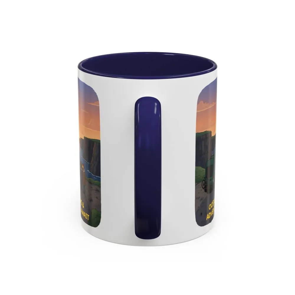 14192905450471994814_2048.jpeg Accent Coffee Mug (11, 15oz) — "Ocean Views-Adventures Awaits" Design Sitcom-Line