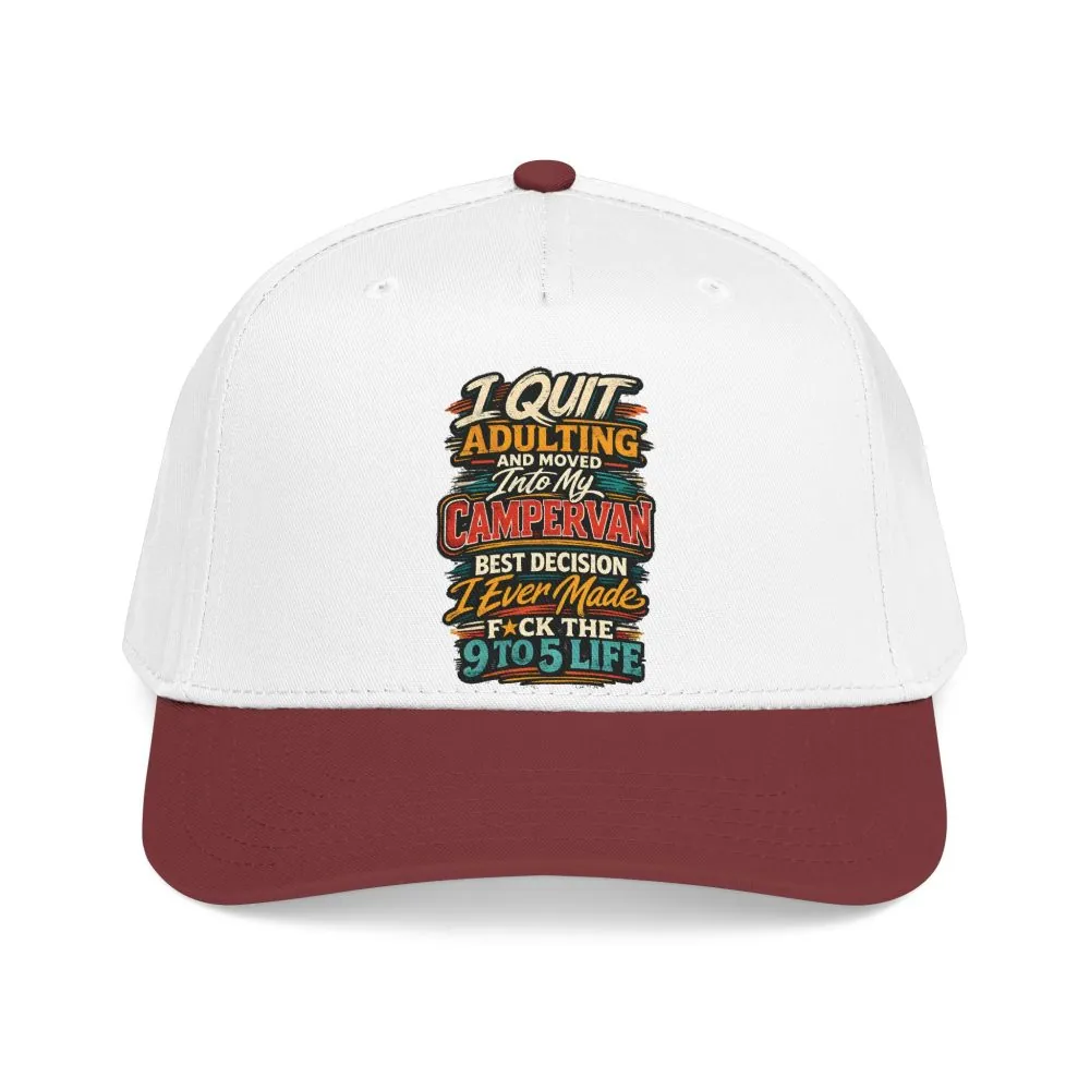 Baseball Cap - "I Quit Adulting" Design F**K-Line
