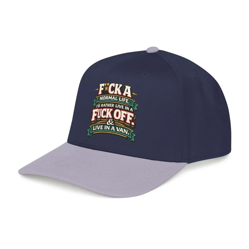 Baseball Cap - "Fuck A Normal Life" Design F**K-Line