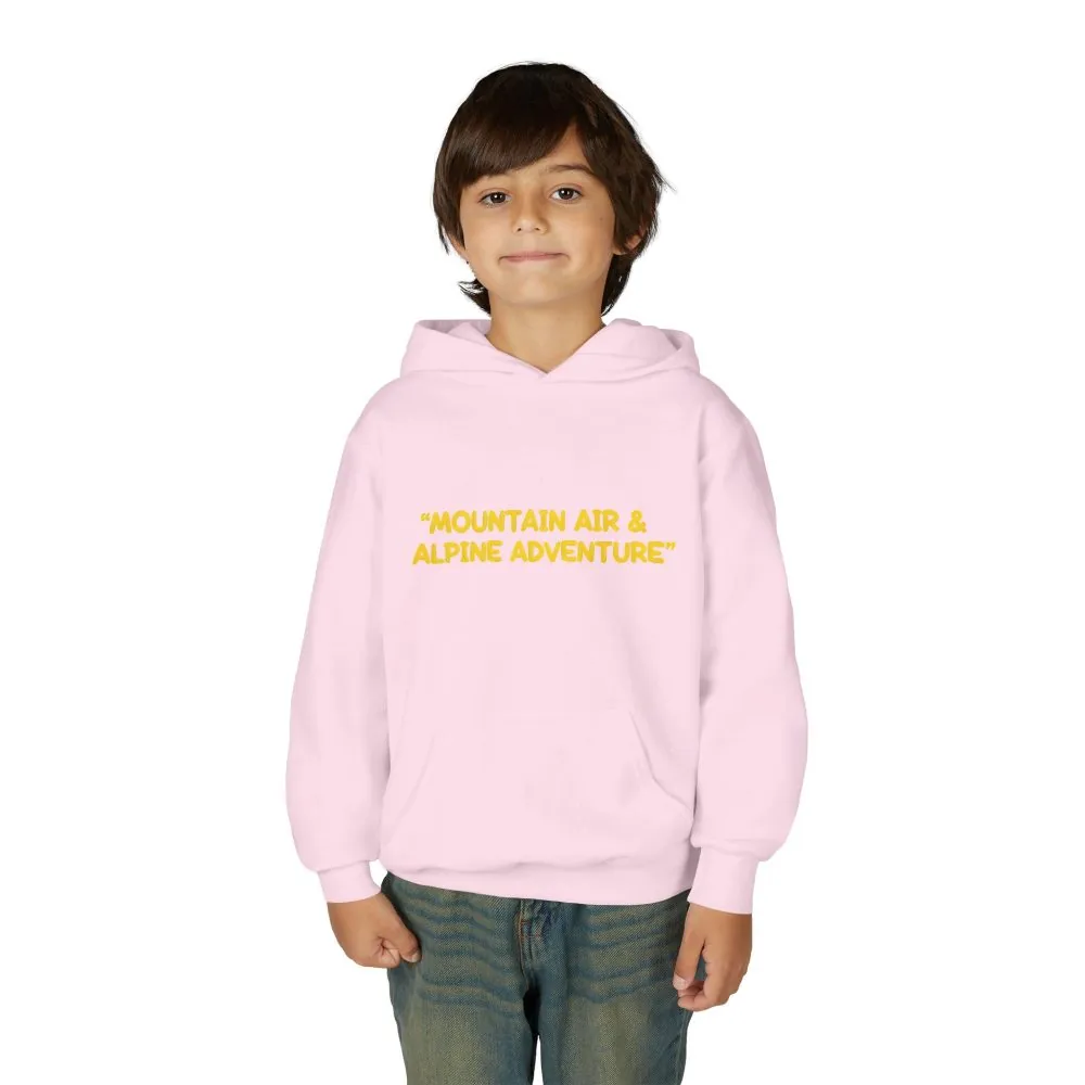 14232250460081552905_2048.jpeg Youth Hoodie(Gildan) – "Mountain Air And Alpine Adventure" (Design Sitcom-Line)