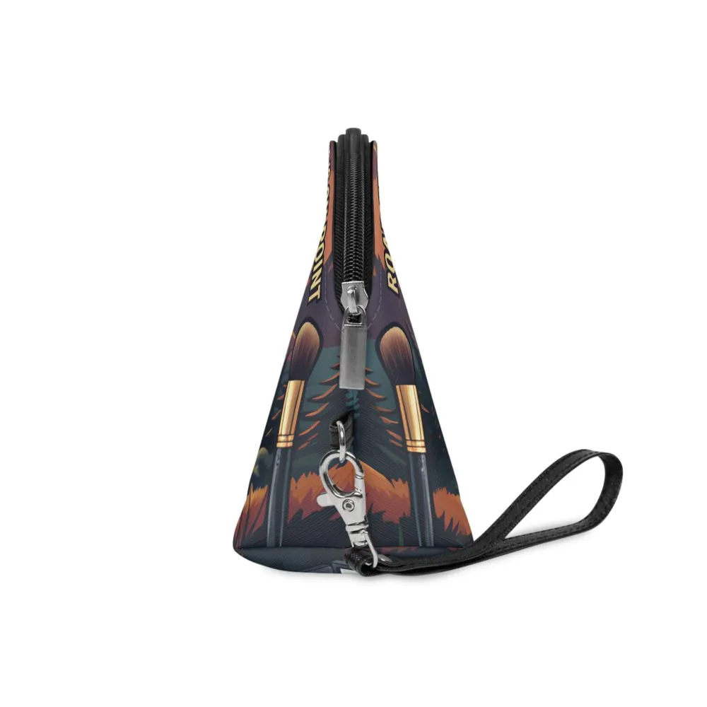 Makeup Bag — "Road Trip Hair-My Makeup Is On Point" campervan quoted