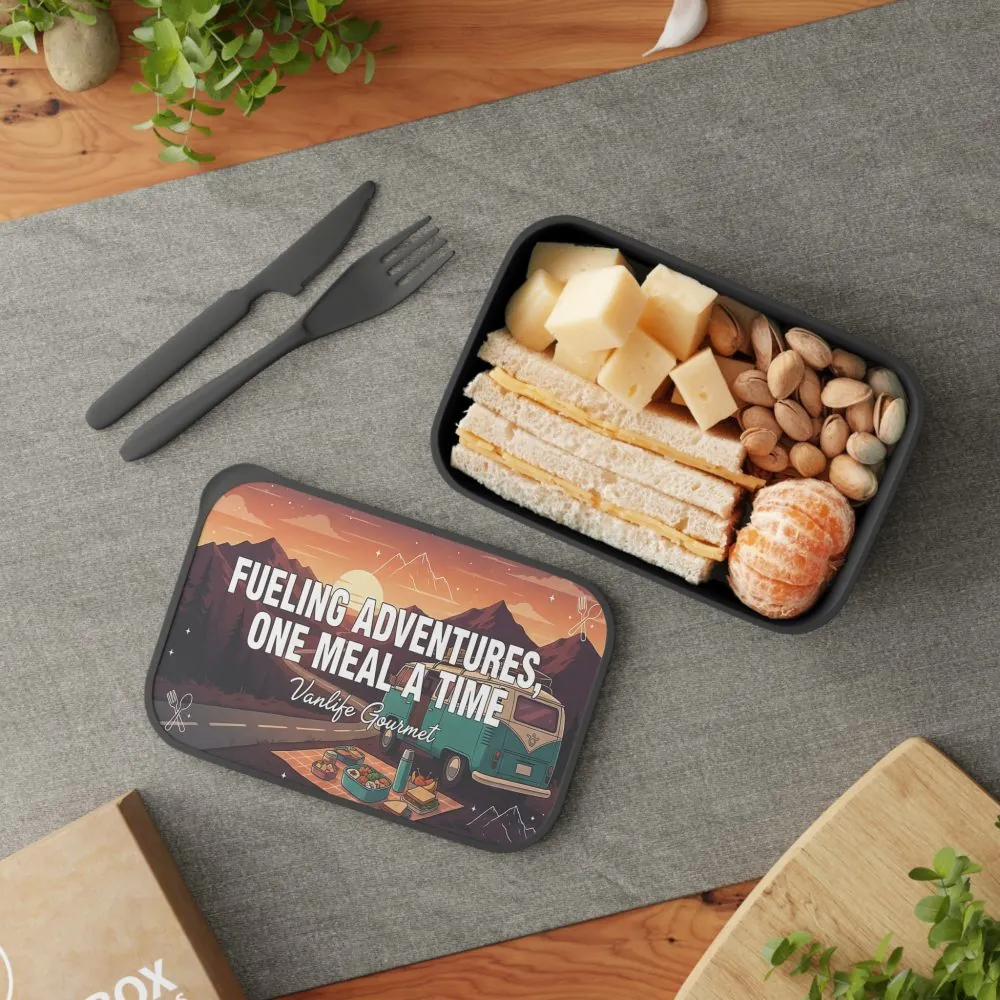 Bento Box - "Fueling Adventures, One Meal at a Time" Vanlife Lunch Container (Ecofriendly)