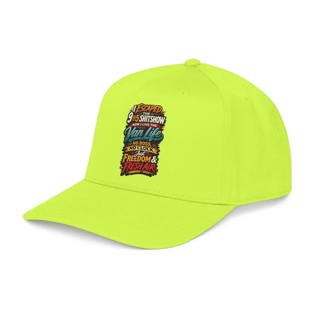 14328555698122302697_2048.jpeg Baseball Cap - "I Escaped The 9 To 5" Design F**K-Line