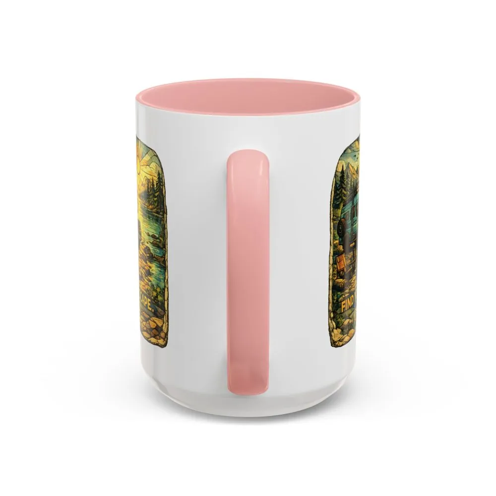 14332935382506559246_2048.jpeg Accent Coffee Mug (11, 15oz) — "Find Your Escape" Design Cubic-Line