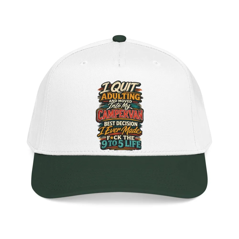 Baseball Cap - "I Quit Adulting" Design F**K-Line