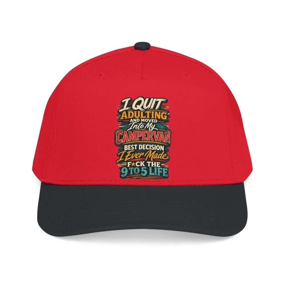 Baseball Cap - "I Quit Adulting" Design F**K-Line
