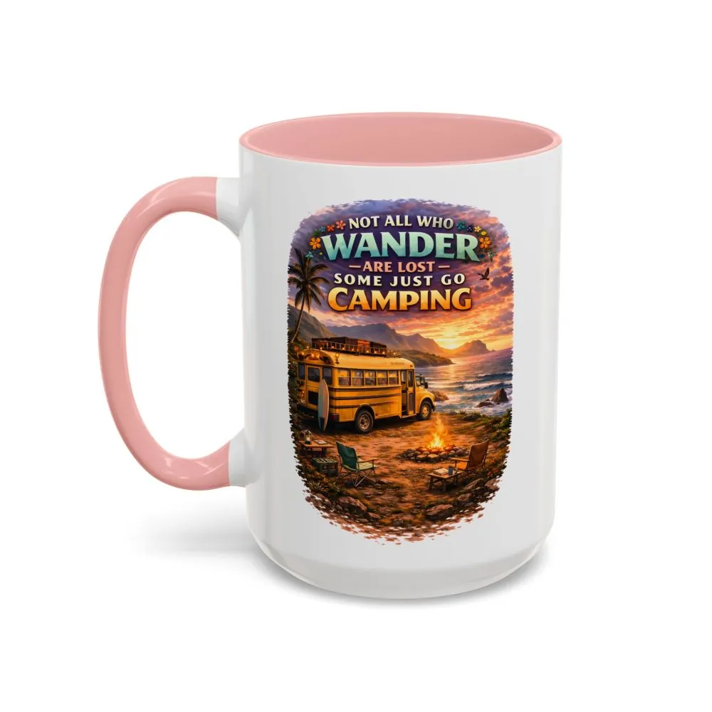 14384836910646155114_2048.jpeg Accent Coffee Mug (11, 15oz) — "Not All Who Wander Are Lost" Design Scenic-Line