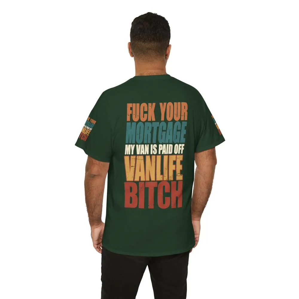 14391703246652247253_2048.jpeg Unisex Heavy Cotton Tee — "Fuck Your Mortgage" Design F**K-Line