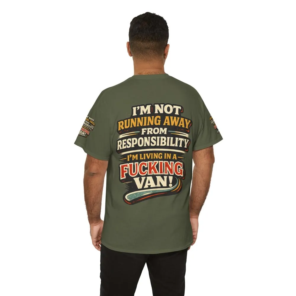 14393920771541125717_2048.jpeg Unisex Heavy Cotton Tee — "I`m Not running Away" Design F**K-Line