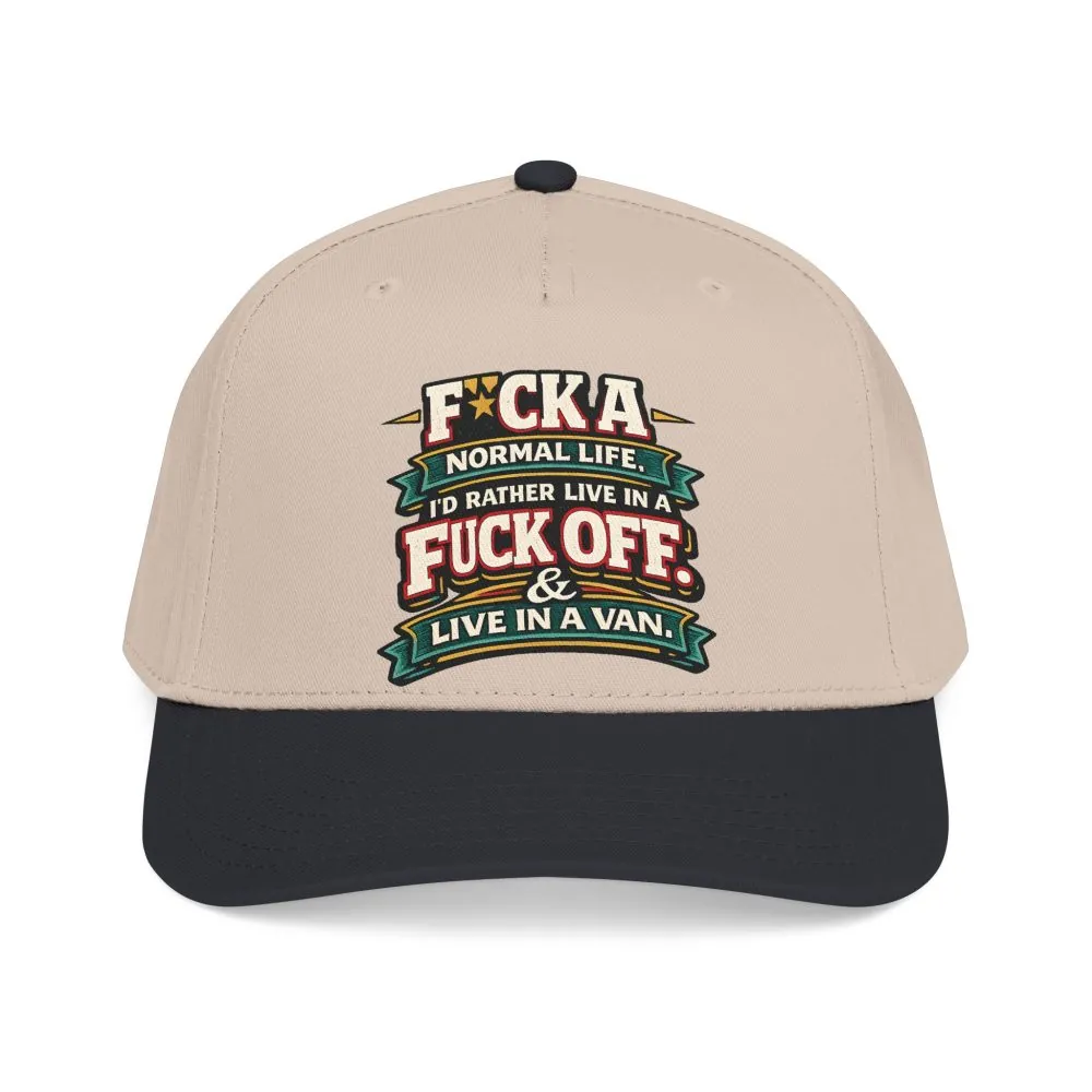 Baseball Cap - "Fuck A Normal Life" Design F**K-Line