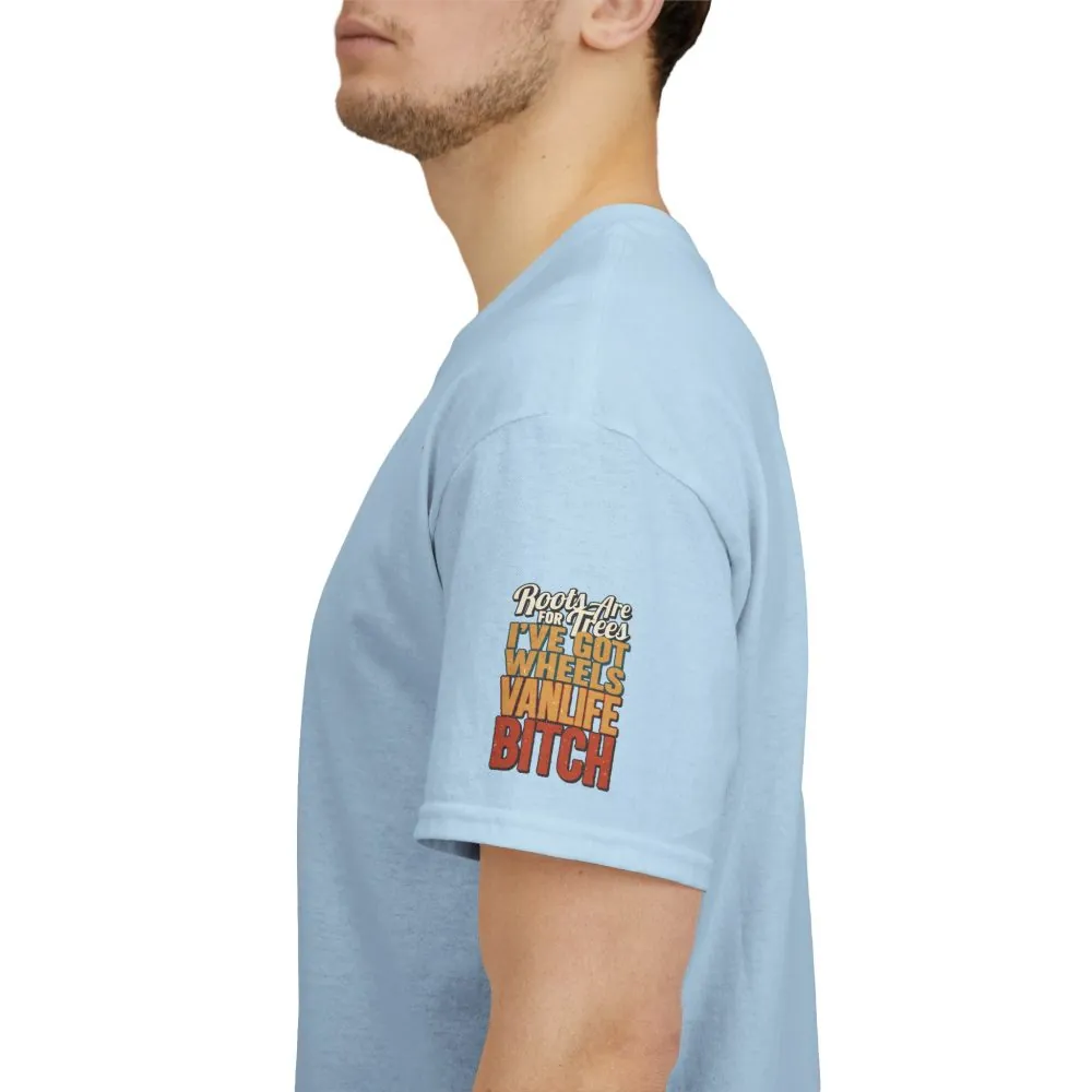 14450971278791631041_2048.jpeg Unisex Heavy Cotton Tee — "Roots Are For Trees" Design F**K-Line