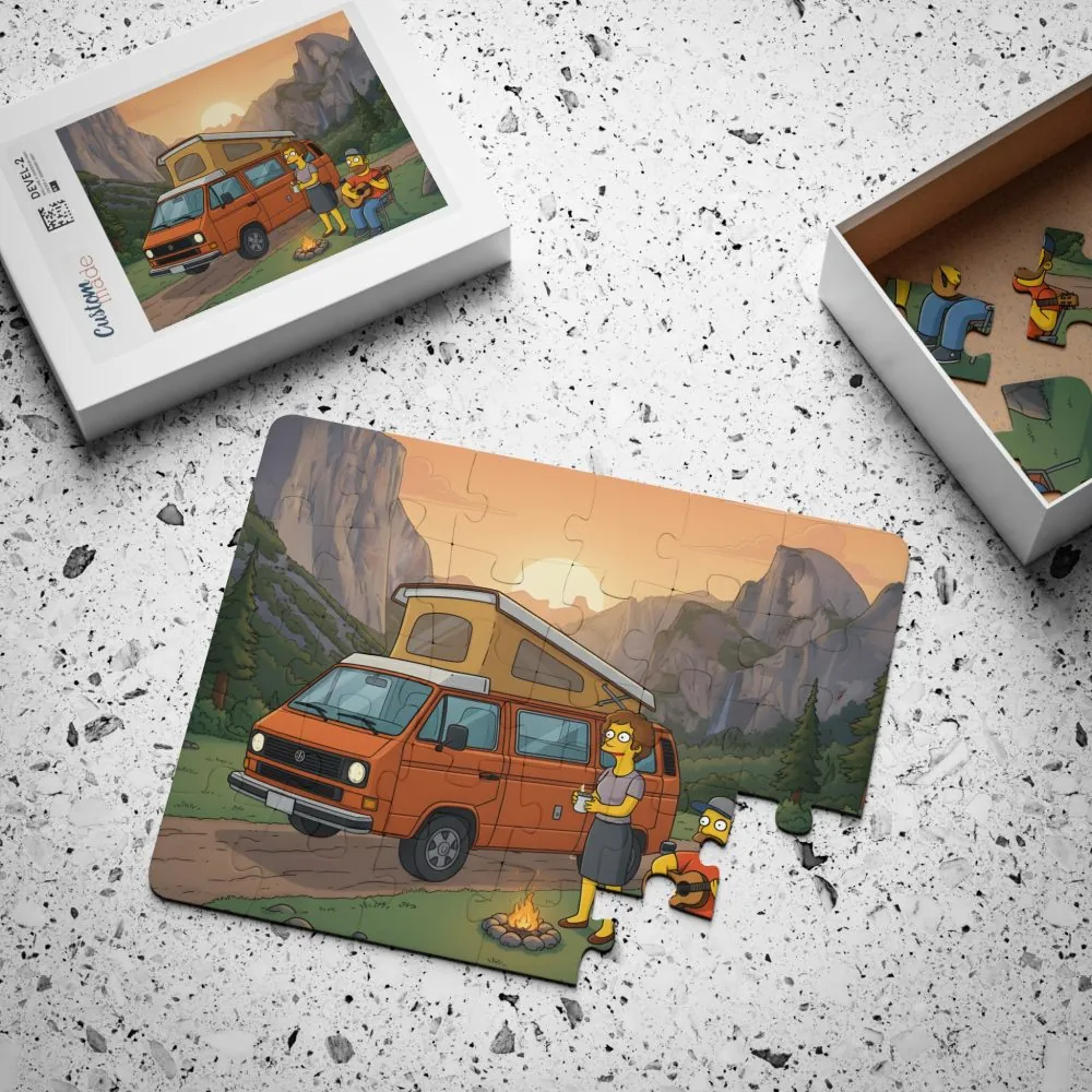 Kids' 30‑Piece Camping Puzzle — Camping Adventure Jigsaw for Toddlers